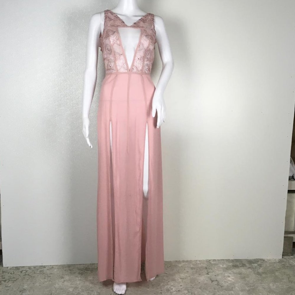 La Perla Woman Sleeping Gown Ruffle DM49